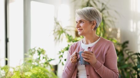 Elder woman with respite care