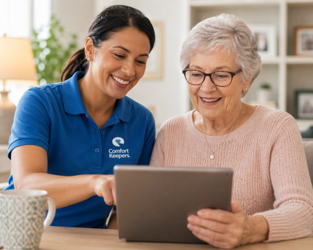 How technology and online games help seniors