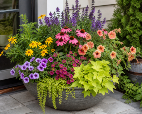 At home container gardening in Chisago area