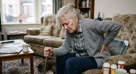 ELDERLY PERSON WITH CHRONIC PAIN