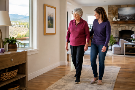 client and caregiver