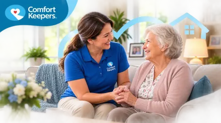 Senior receiving in-home care in Crossville