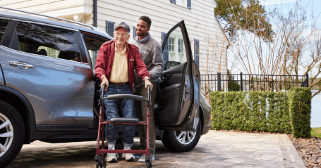 client and caregiver