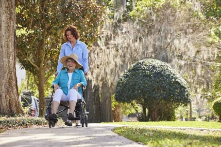 Caregiver Providing One to One Care