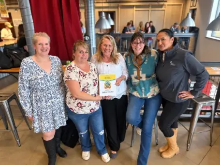 Comfort Keepers Durango team celebrating their 2026 Best of Durango and La Plata County award for Home Health Care Provider