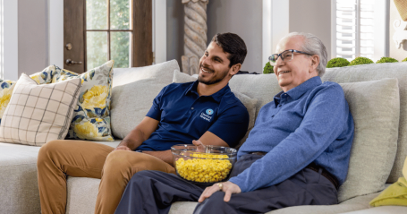 client and caregiver