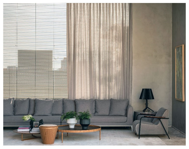 Cortinas Uniflex para o verão