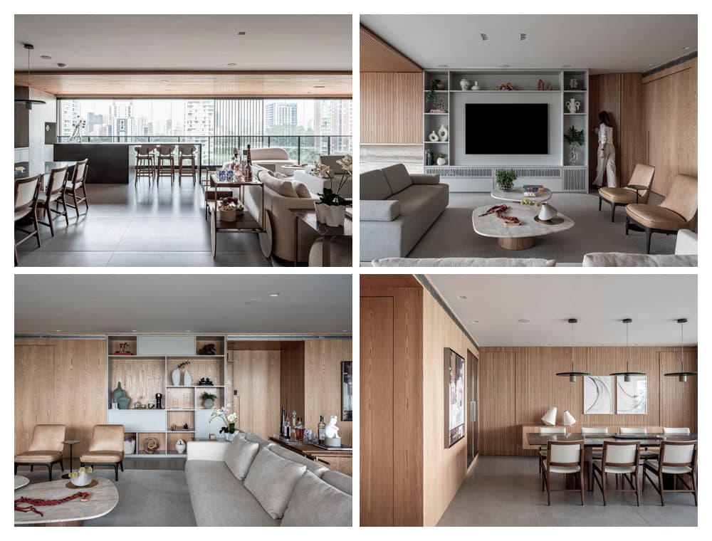 Apartamento contemporâneo de Ana Carolina Queiroz / Fotografia Favaro JR