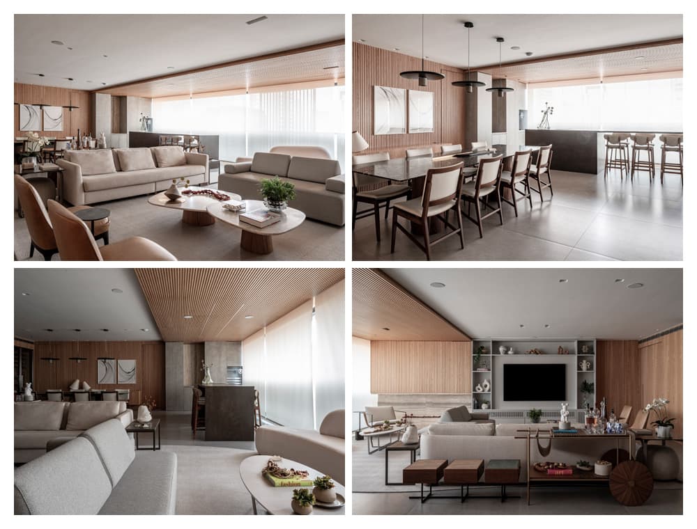 Apartamento contemporâneo de Ana Carolina Queiroz / Fotografia Favaro JR