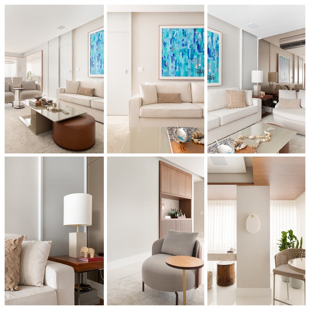 Projeto minimalista de Sabrina Salles / Fotografia Julia Novoa