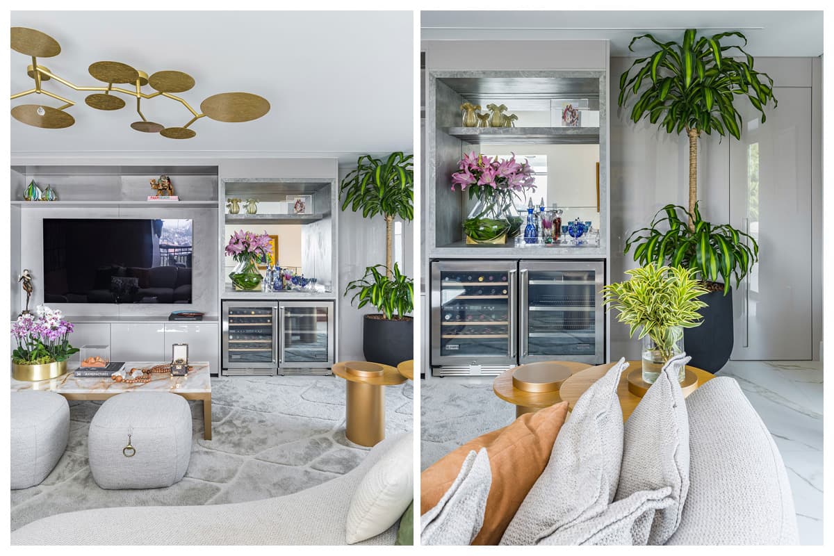 Adega residencial / Fotografia Kadu Lopes