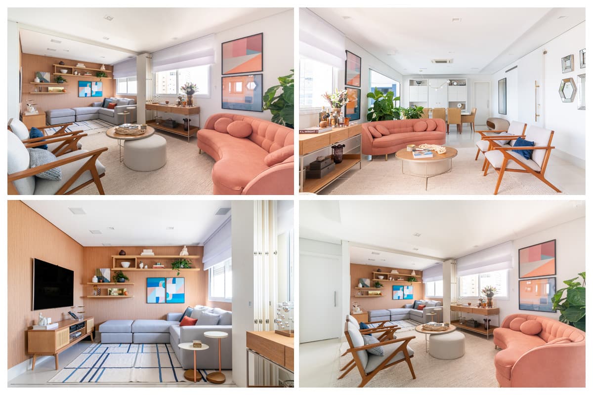 Projeto de decoração apartamento / Fotografia Julia Herman