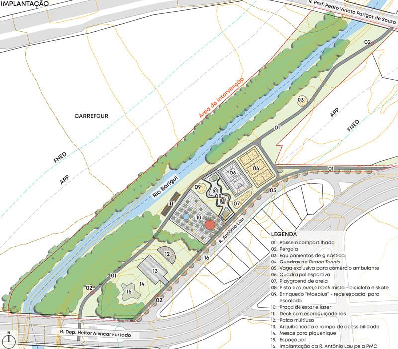 Parque Linear Viva Barigui / DivgOUA