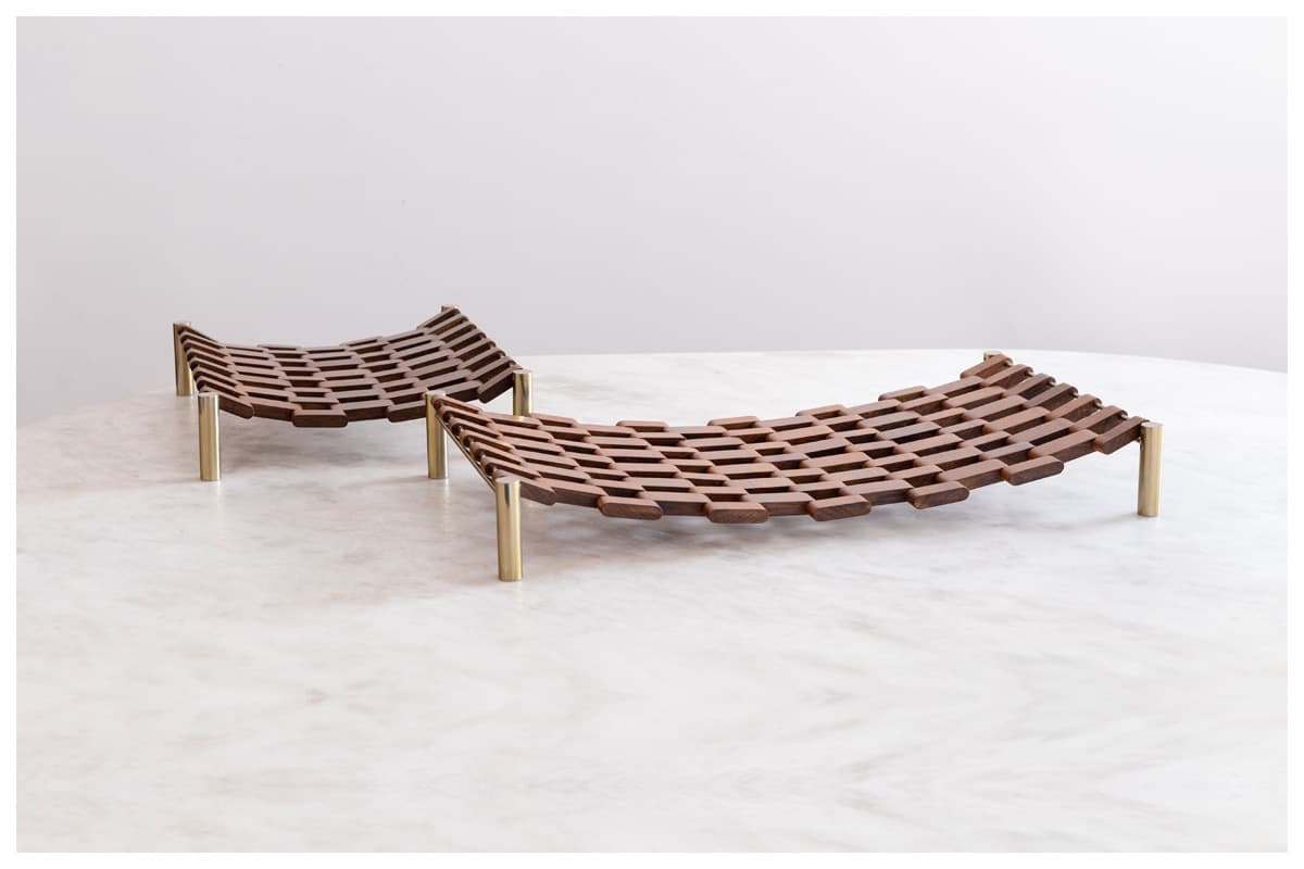 Design Brasileiro Sustentável para Centro de Mesa em Ipê