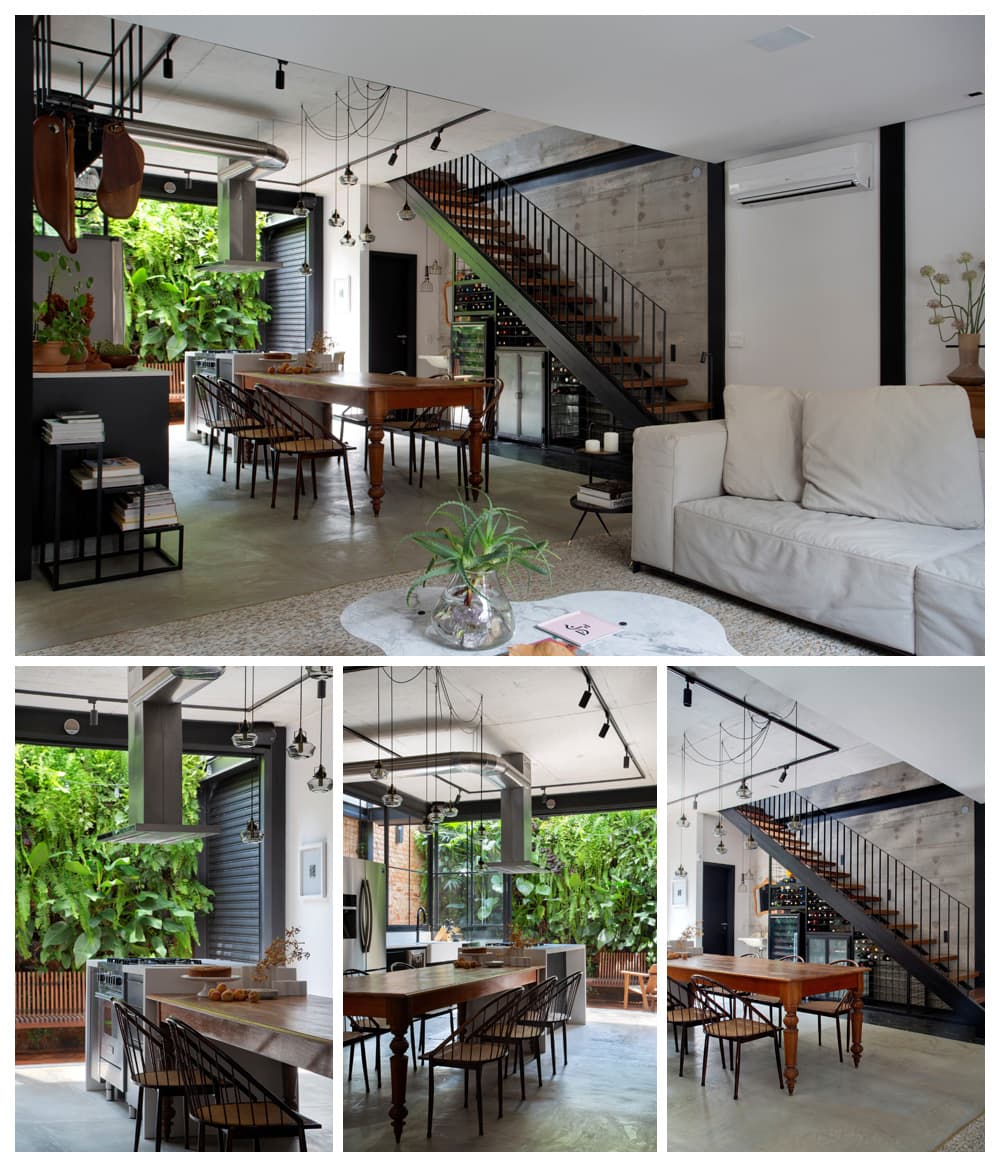 Casa com estrutura metálica / Fotografia Denilson Machado