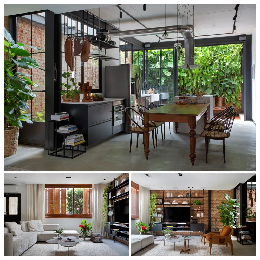 Casa com estrutura metálica / Fotografia Denilson Machado