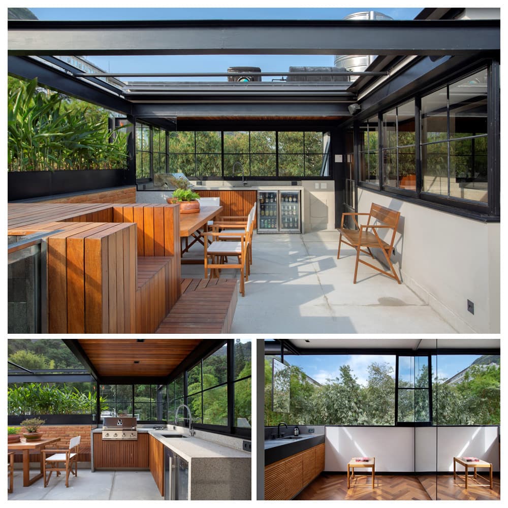 Casa com estrutura metálica / Fotografia Denilson Machado