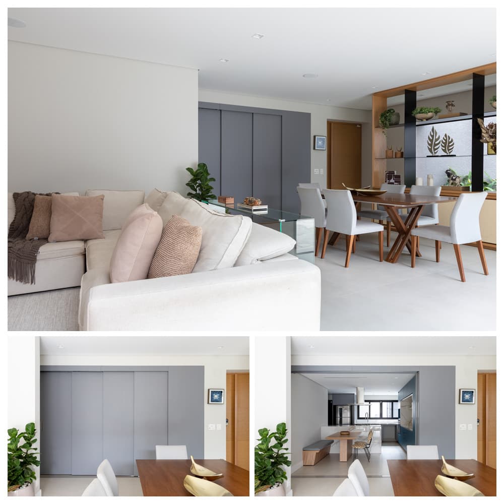 Reforma residencial moderna / Fotografia Monica Assan