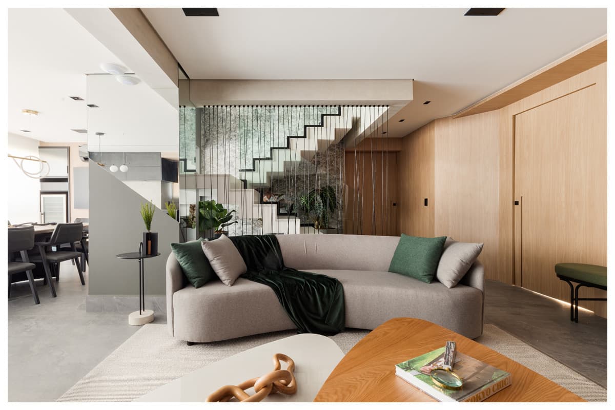 Reforma de apartamento duplex soma funcionalidade e sofisticação Reforma de apartamento duplex soma funcionalidade e sofisticação