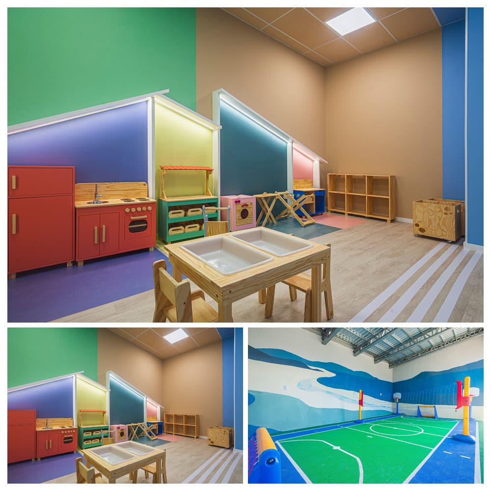 Arquitetura educacional infantil / Fotografia Alexandre Zielinskyj da Silva