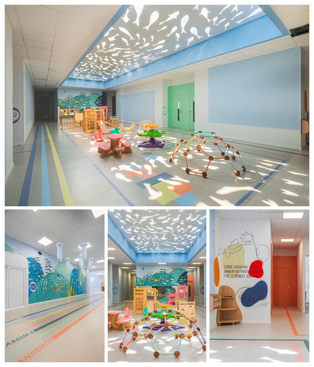 Arquitetura educacional infantil / Fotografia Alexandre Zielinskyj da Silva