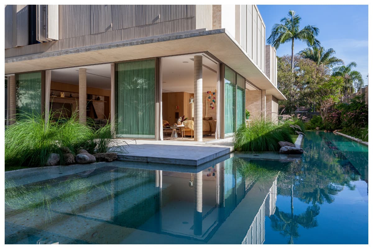 Arquitetura residencial contemporânea do BZP integra luz, arte e natureza Arquitetura residencial contemporânea do BZP integra luz, arte e natureza