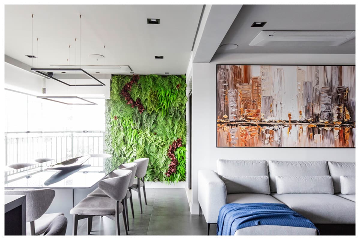 Biofilia na decoração coloca a natureza como protagonista