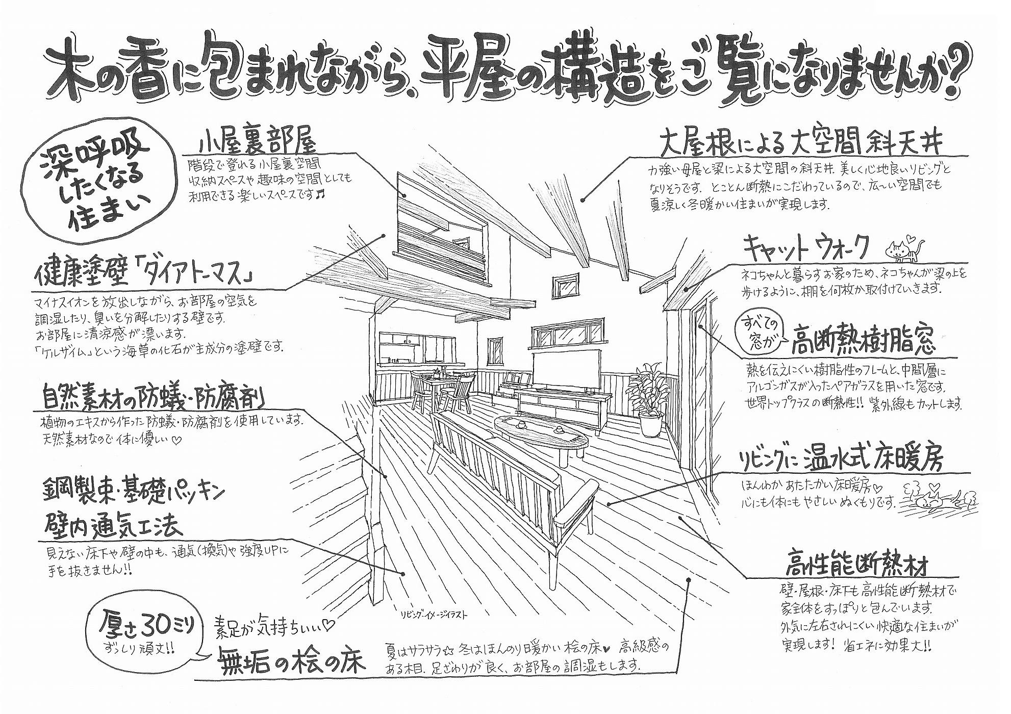チラシ裏