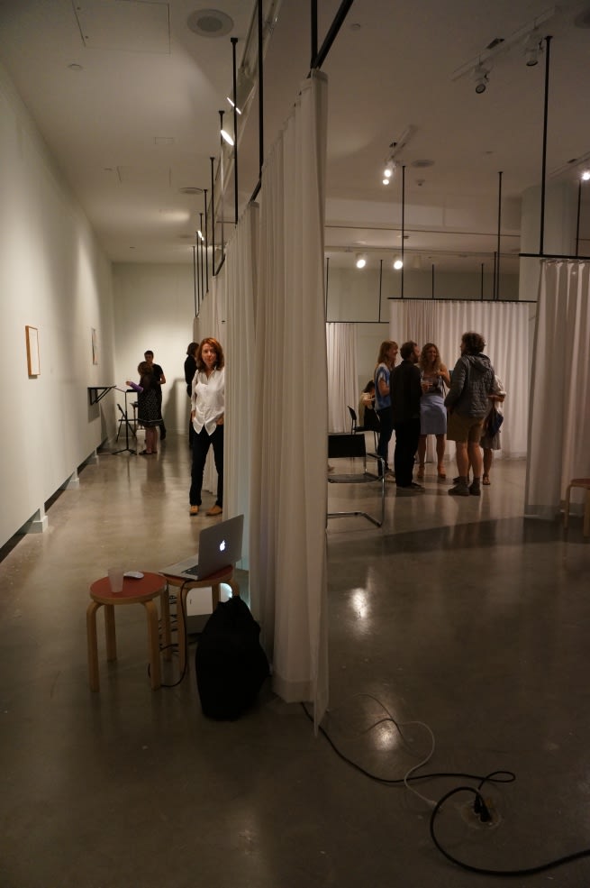 Guests at exhibition