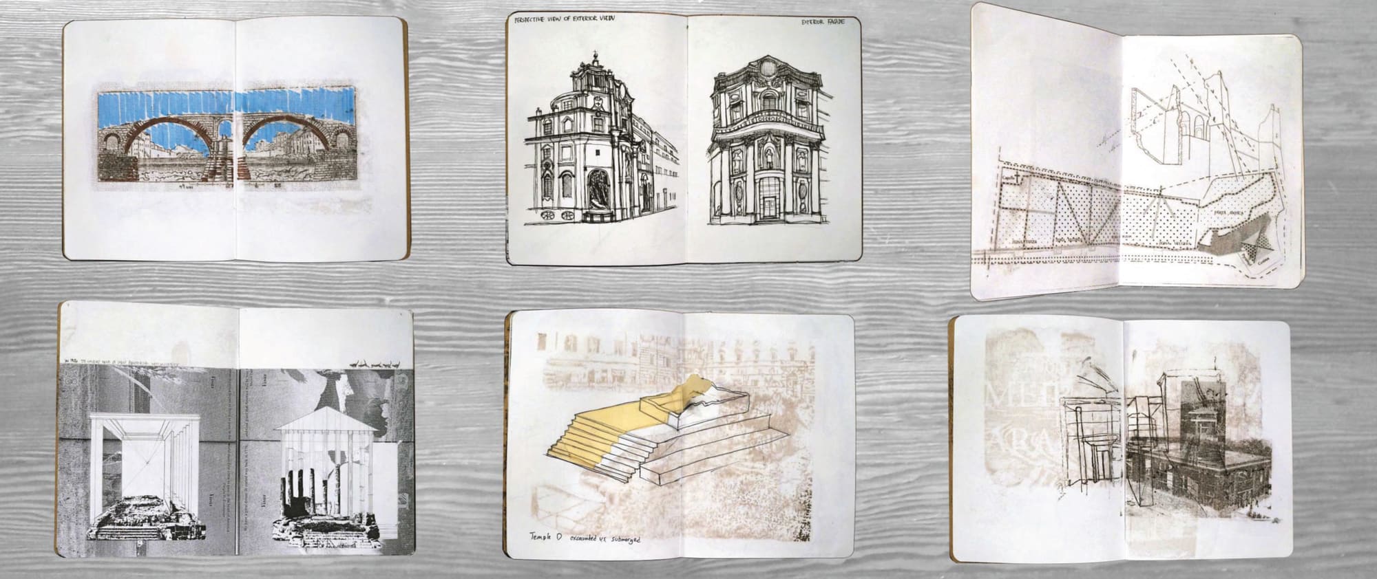 Drawings of buildings