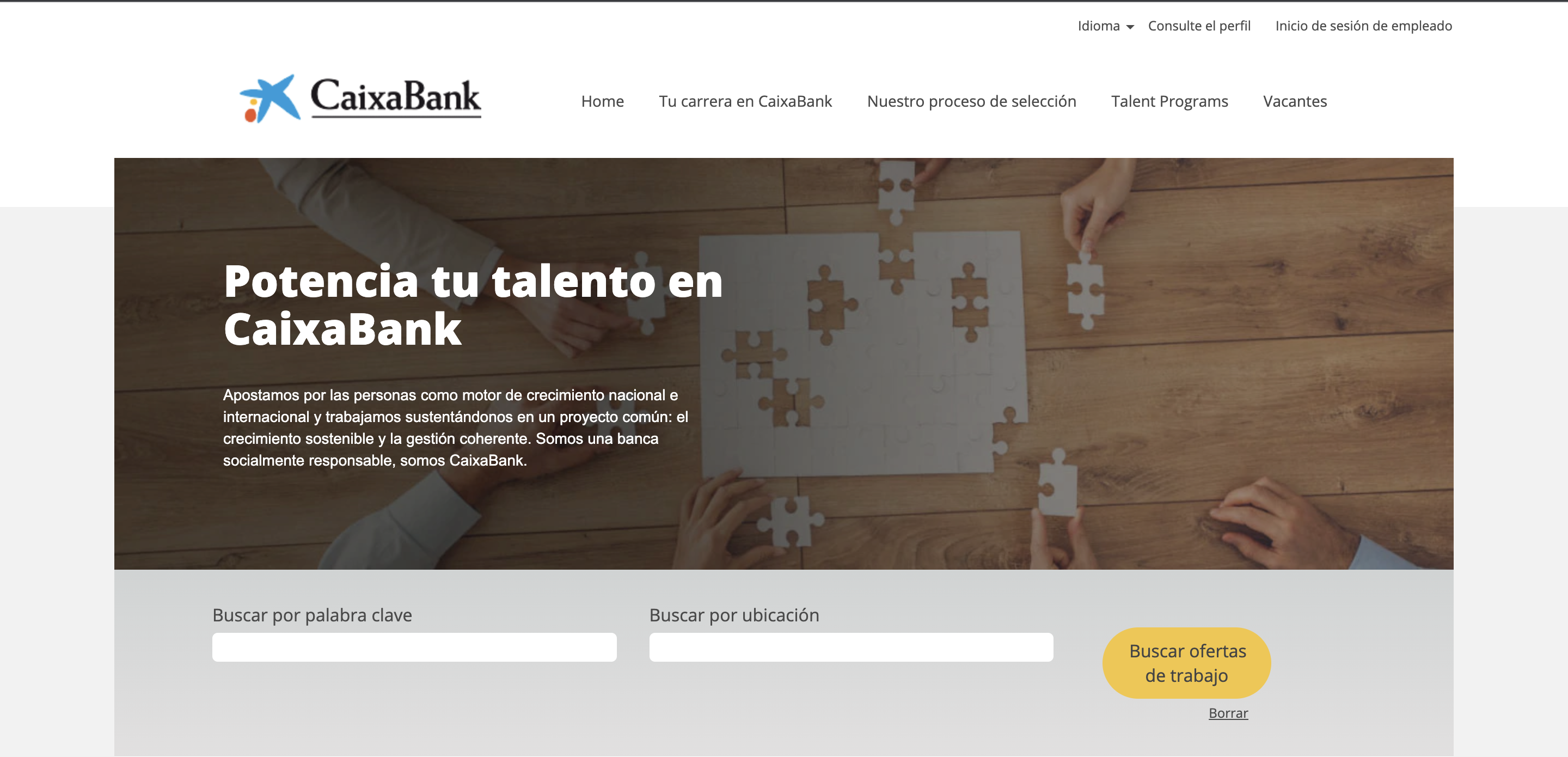 Imagen del segundo paso para entrar en caixa bank