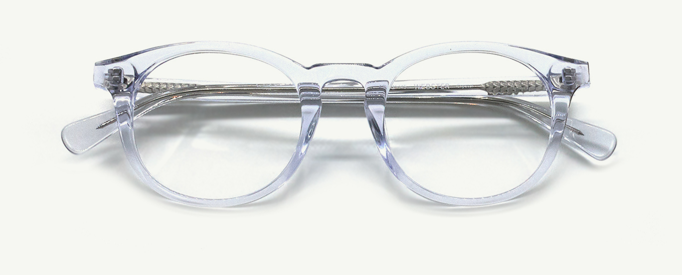 ster Eyeglasses in Crystal for Women Classic Specs