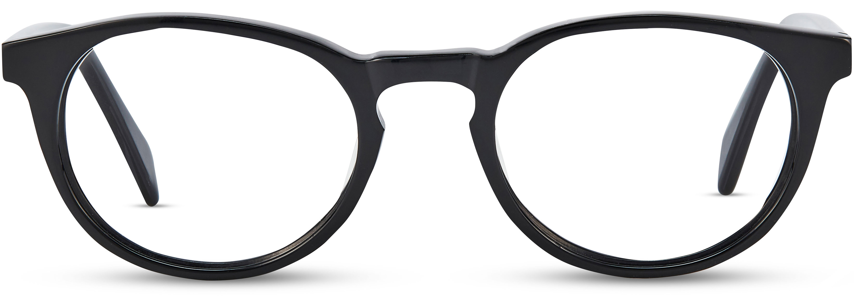 Brightonlowbridgefit Eyeglasses in Carbon Black for Women Classic