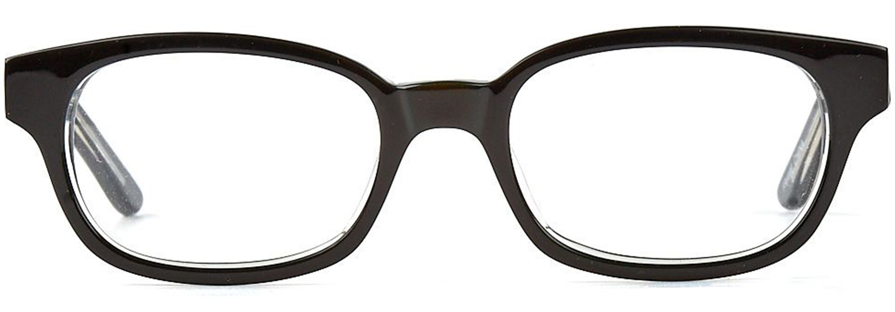 Dunham Eyeglasses in Black Crystal for Men Classic Specs