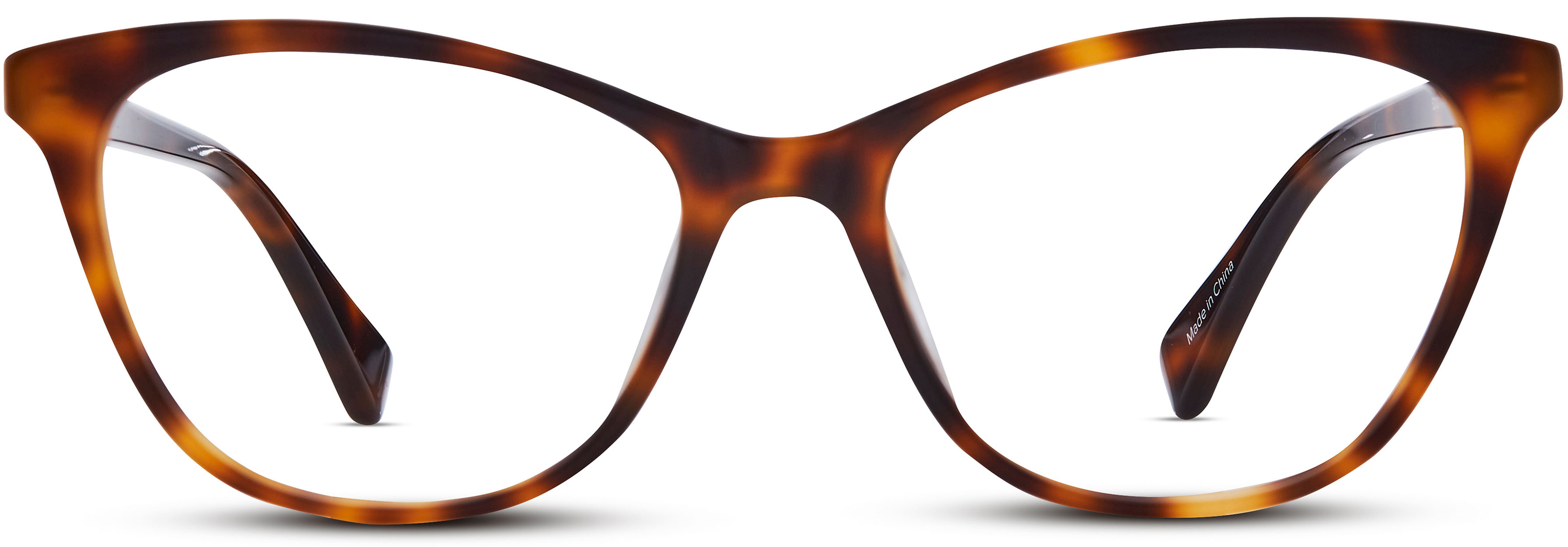 Edie Eyeglasses in Brandy Tortoise for Women Classic Specs