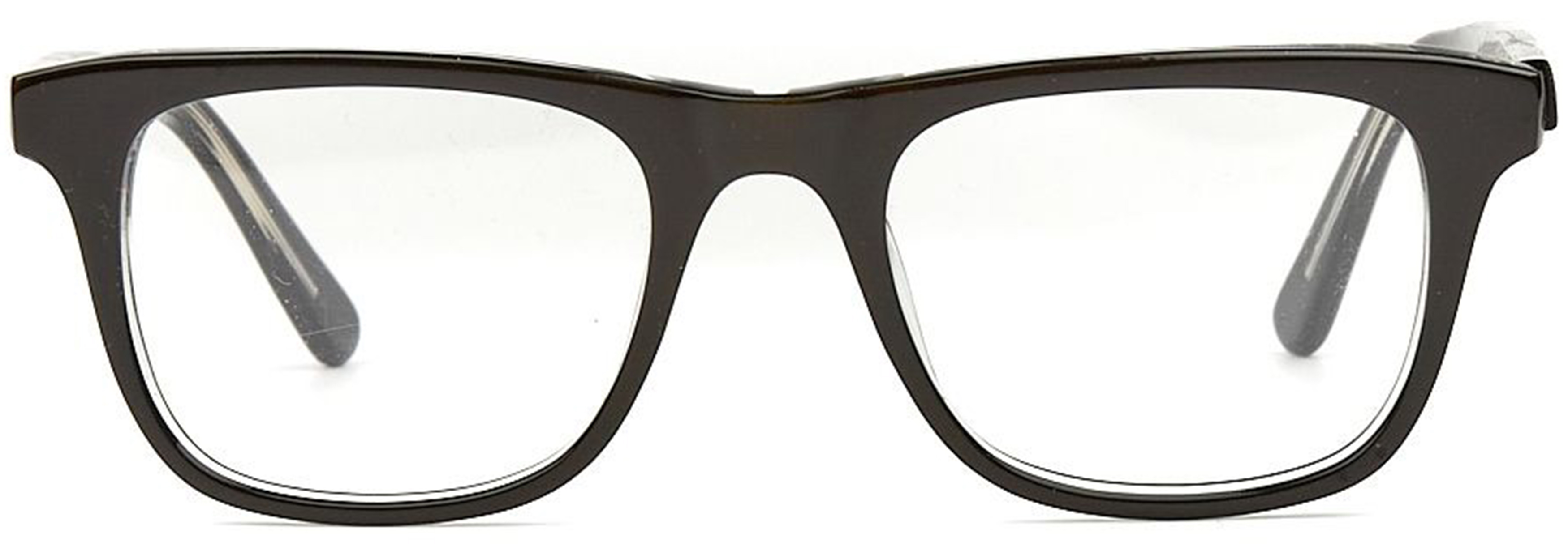 Sutton Eyeglasses in Black Crystal for Men Classic Specs
