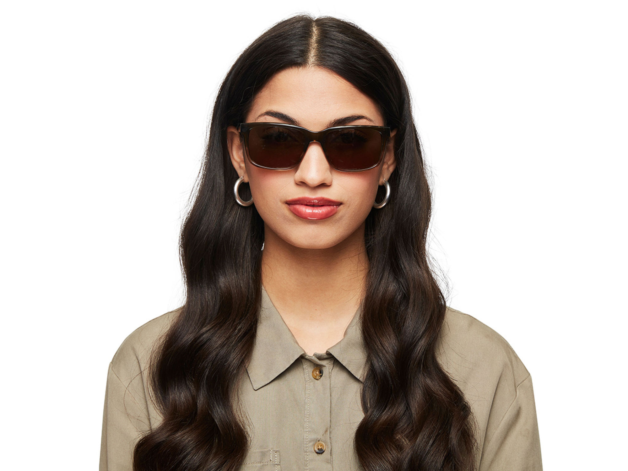 Fox-low-bridge-fit Sunglasses in Smoulder for Women | Classic Specs