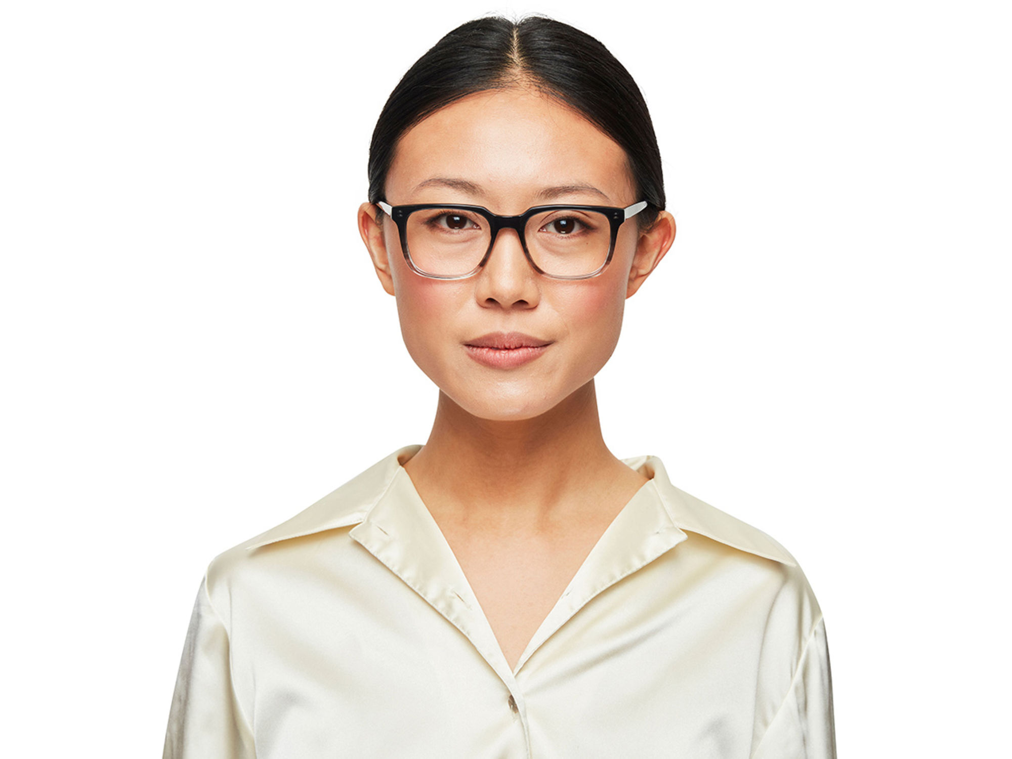 Prescott Eyeglasses in Carbon Black for Women | Classic Specs