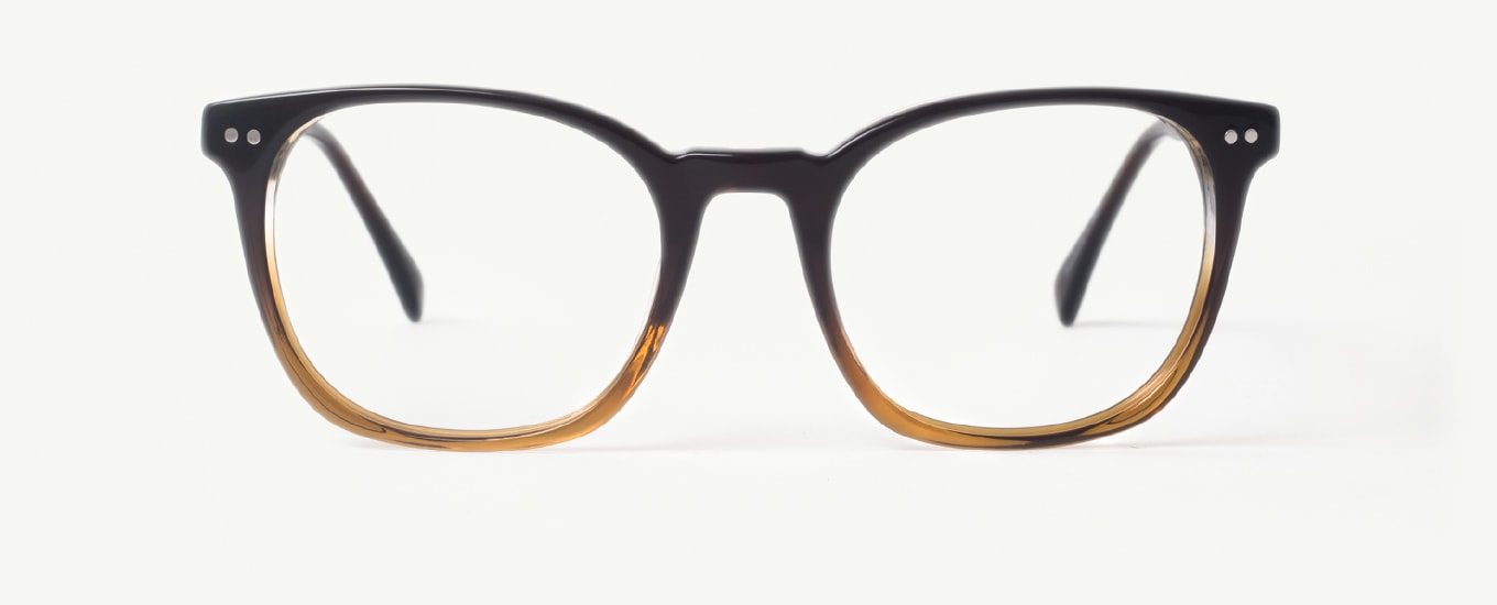brown gradient glasses