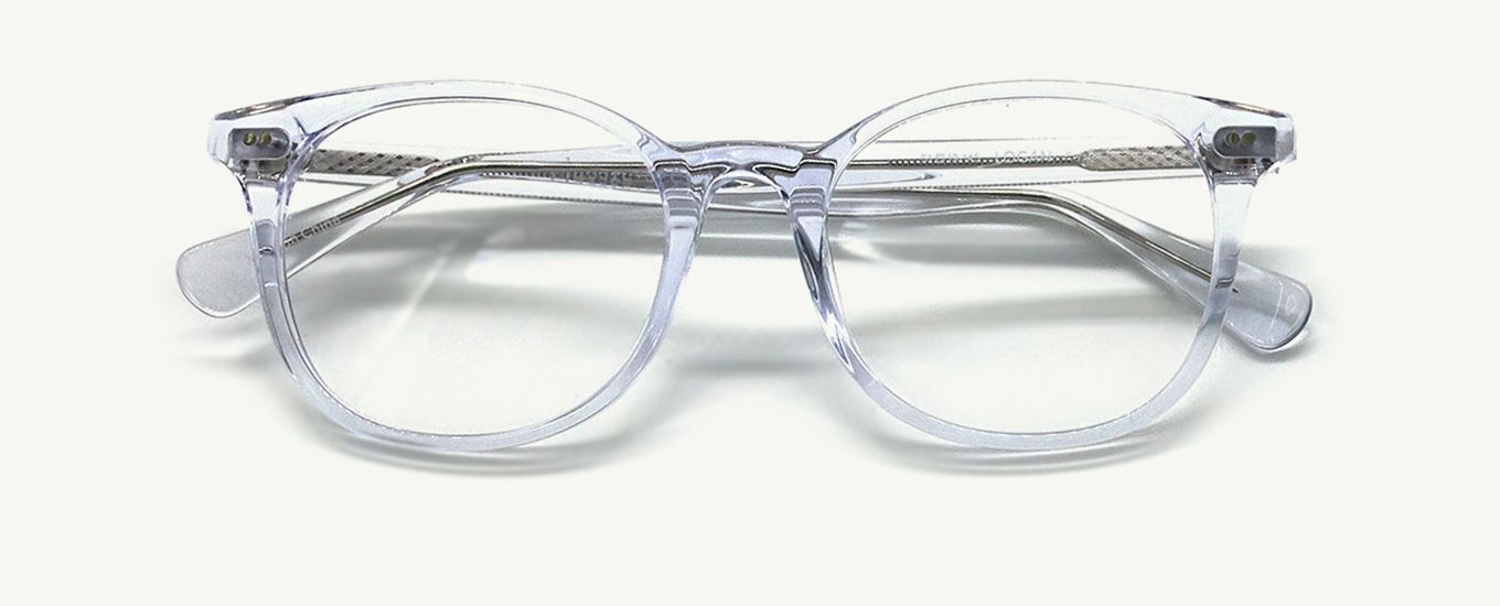 Logan Eyeglasses in Slate Blue for Women | Classic Specs