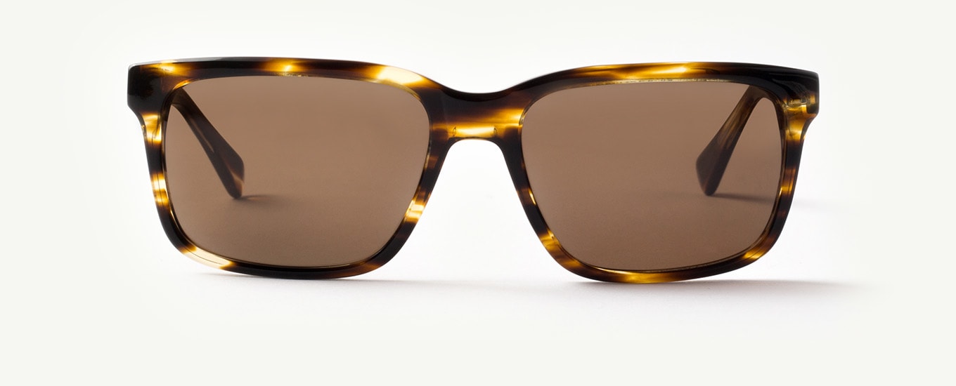 Fox - Low Bridge Fit Sunglasses in Smoulder for Men | Classic Specs