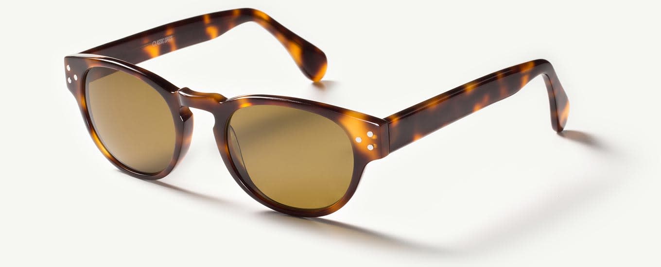 Exeter in Brandy Tortoise Classic Specs