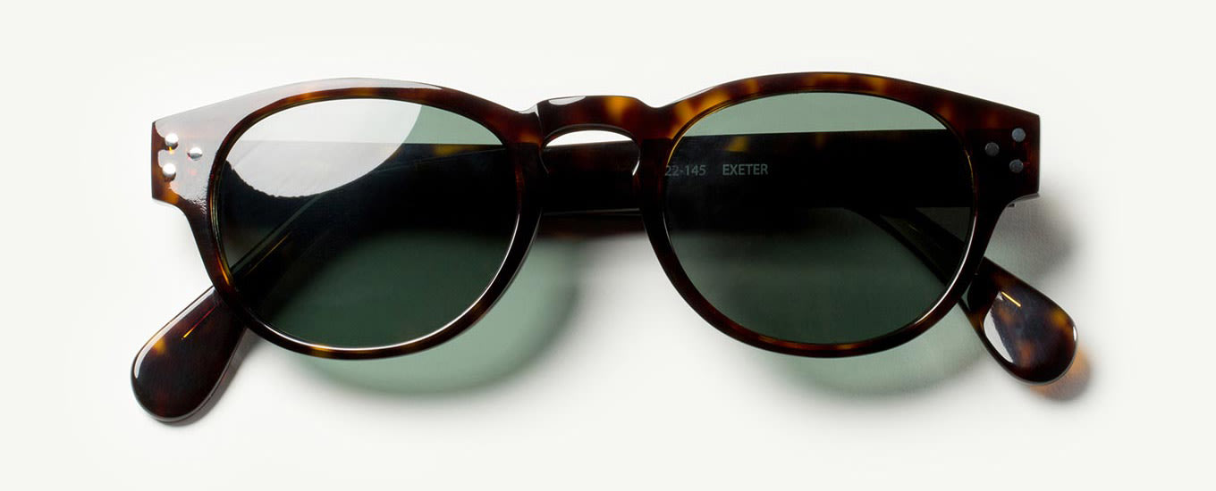Exeter in Brandy Tortoise Classic Specs