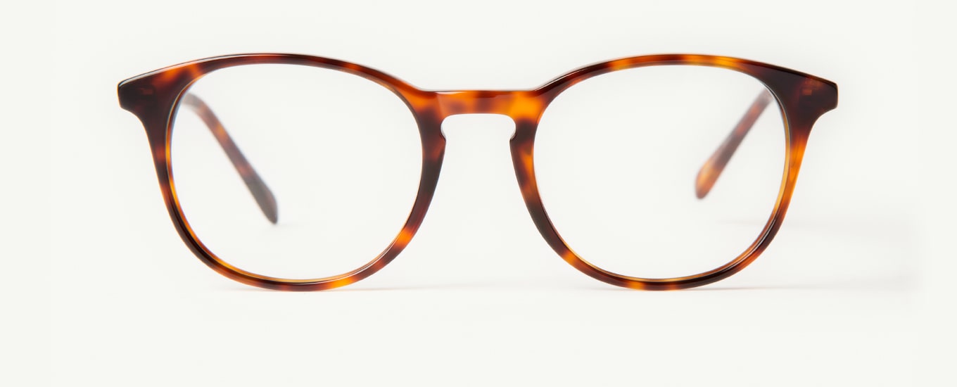Bedford Eyeglasses in Havana Tortoise for Men Classic Specs