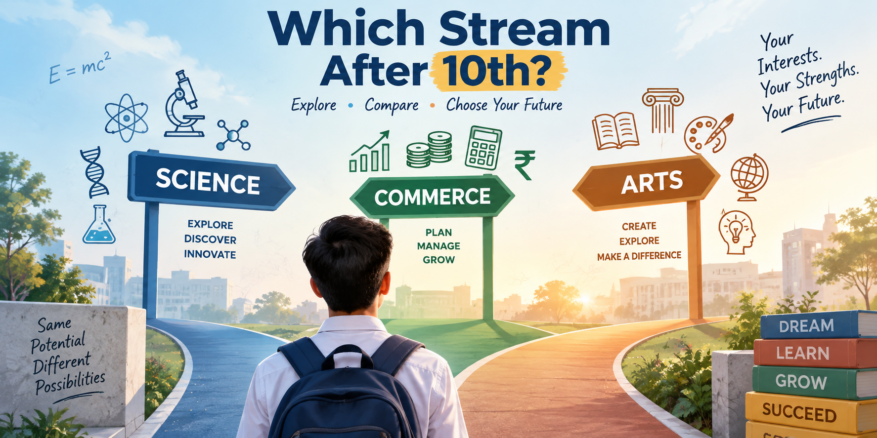 Which Stream Is Best After 10th? | Choose the Right Path for Your Future