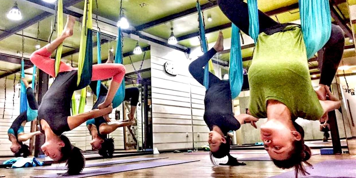 Anti Gravity Yoga Fundamental At Powerswing Jakarta Read