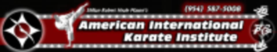 American International Karate Institute logo