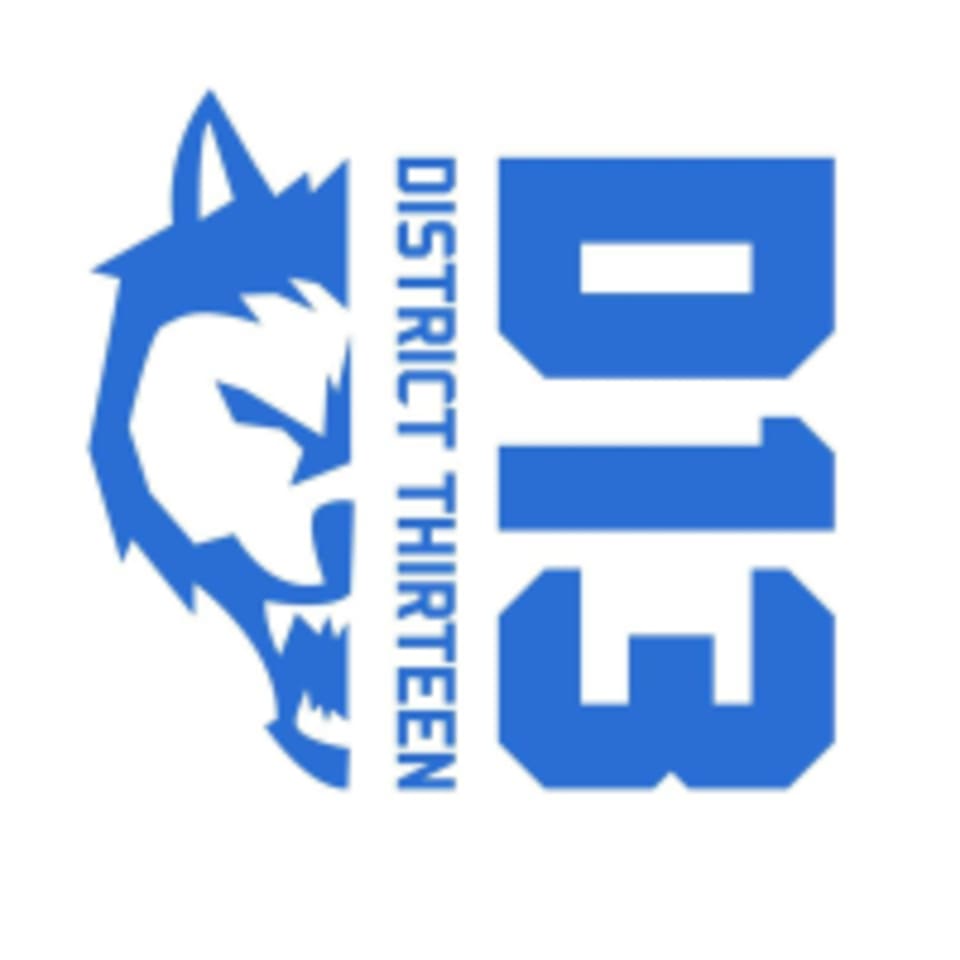 District 13 Gym logo
