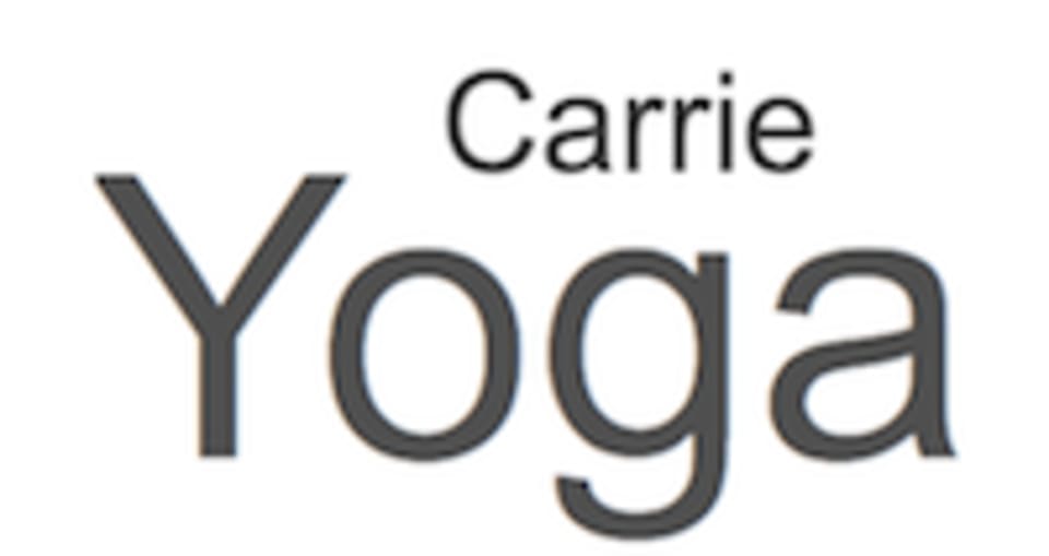 Carrie Yoga logo