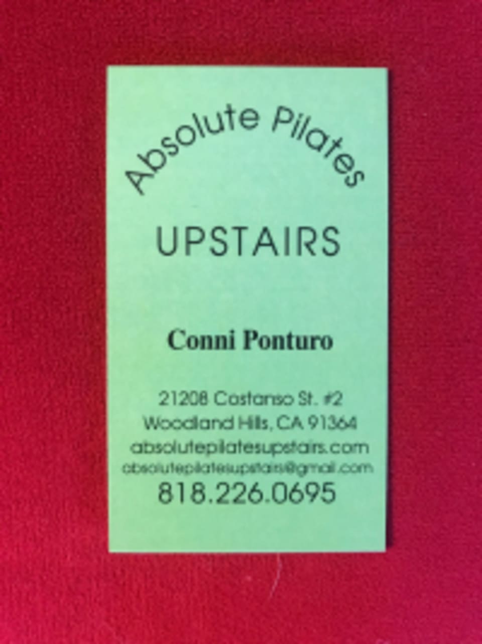 Absolute Pilates Upstairs logo